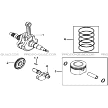 VILEBREQUIN pour Tgb all cylinders All years BLADE 525 SE-FI 4X4 2016