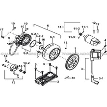 SYSTEME ELECTRIQUE 1 pour Tgb Toutes les cylindrées Toutes les années BLADE 525 SE-FI 4X4 2016