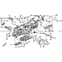 CHASSIS pour Tgb Toutes les cylindrées Toutes les années BLADE 525 SE-FI 4X4 2016