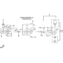 ATTELAGES (OPTION) pour Tgb Toutes les cylindrées Toutes les années BLADE 525 SE-FI 4X4 2016