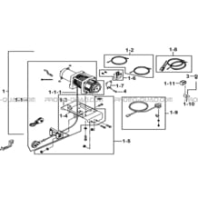 TREUIL (MODELE TGB-LY) (OPTION) pour Tgb Toutes les cylindrées Toutes les années BLADE 525 SE-FI 4X4 2016