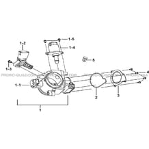 DEBITMETRE pour Tgb Toutes les cylindrées Toutes les années BLADE 550 LT EPS