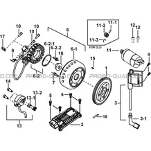 SYSTEME ELECTRIQUE 1 pour Tgb Toutes les cylindrées Toutes les années BLADE 550 LT EPS