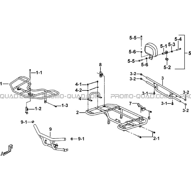 PORTE-BAGAGES   PARE CHOCS (OPTION)  Tgb  Toutes les années Toutes les cylindrées  pièces OEMPORTE-BAGAGES   PARE CHOCS (OPTION)  Tgb  Toutes les années Toutes les cylindrées  pièces OEM