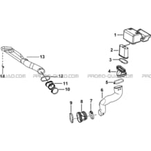 SYSTEME ADMISSION pour Tgb Toutes les cylindrées Toutes les années BLADE 550 SE EPS