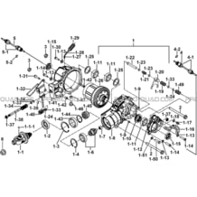 BLOCAGE DIFFERENTIEL AVANT pour Tgb all cylinders All years BLADE 550 SE EPS