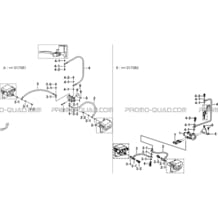 DISTRIBUTEUR FREINAGE AVANT pour Tgb Toutes les cylindrées Toutes les années BLADE 550 SE EPS