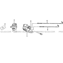 MOTEUR DE DIFFERENTIEL pour Tgb Toutes les cylindrées Toutes les années BLADE 550LT-FI 4X4 2016