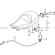 SELLE pour Tgb all cylinders All years BLADE 550LT-FI 4X4 NEW