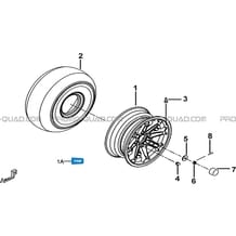 ROUES AVANT pour Tgb all cylinders All years BLADE 600 LTX