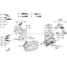 MARCHE-PIED pour Tgb Toutes les cylindrées Toutes les années BLADE 600 LTX