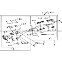 ENSEMBLE ECHAPPEMENT pour Tgb Toutes les cylindrées Toutes les années BLADE 600 SE EPS