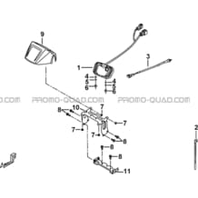 COMPTEUR pour Tgb Toutes les cylindrées Toutes les années BLADE 600 SE EPS