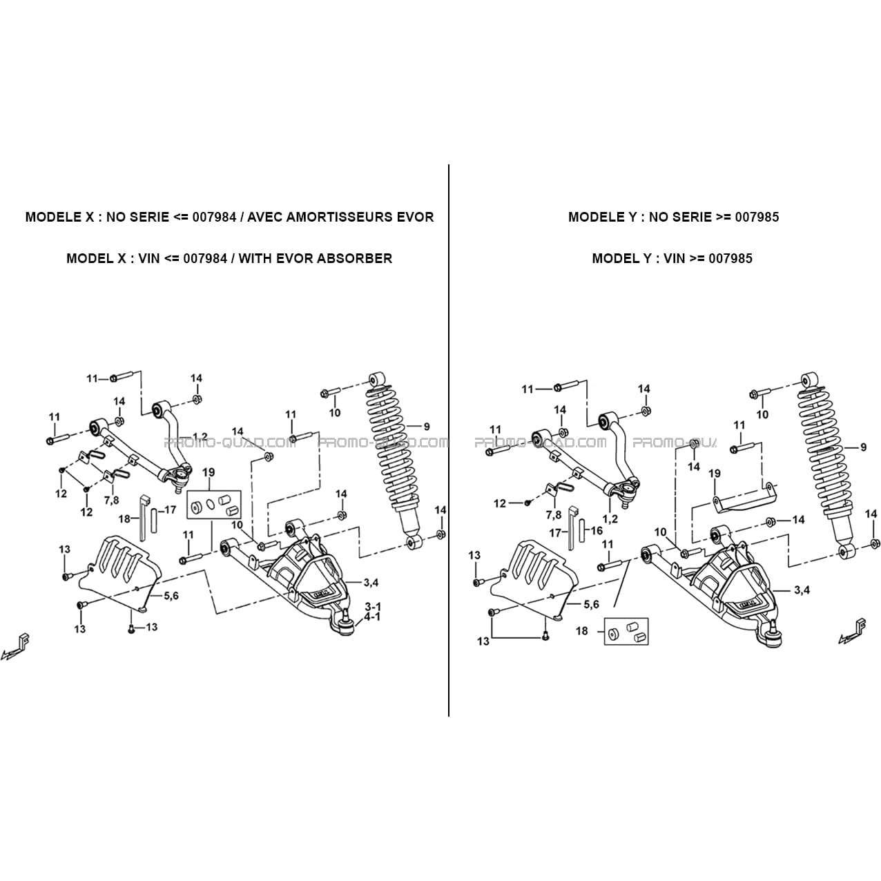 SUSPENSION AVANT  Tgb  Toutes les années Toutes les cylindrées  pièces OEMSUSPENSION AVANT  Tgb  Toutes les années Toutes les cylindrées  pièces OEM