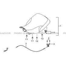 SELLE pour Tgb Toutes les cylindrées Toutes les années BLADE 600 SE EPS