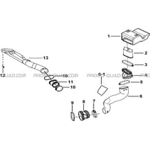 SYSTEME ADMISSION pour Tgb all cylinders All years BLADE 600 SE.X