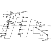 COLONNE DIRECTION EPS pour Tgb Toutes les cylindrées Toutes les années BLADE 600 SE.X