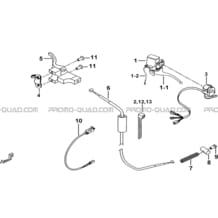 ENSEMBLE MAITRE CYLINDRE pour Tgb all cylinders All years BLADE 600 SE.X