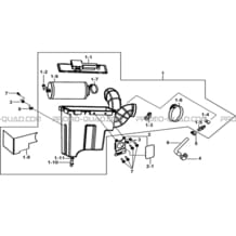 ENSEMBLE FILTRE A AIR pour Tgb Toutes les cylindrées Toutes les années FARM 550 2015