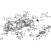 CHASSIS pour Tgb Toutes les cylindrées Toutes les années FARM 550 2015