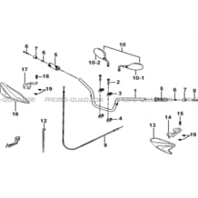 GUIDON pour Tgb Toutes les cylindrées Toutes les années FARM 550 2015