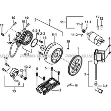 SYSTEME ELECTRIQUE 1 pour Tgb Toutes les cylindrées Toutes les années FARM 550 EPS