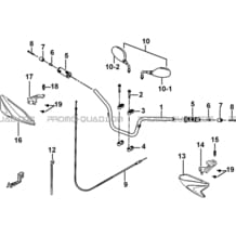 GUIDON pour Tgb Toutes les cylindrées Toutes les années FARM 550 EPS