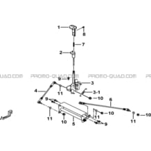 LEVIER DE VITESSES pour Tgb Toutes les cylindrées Toutes les années FARM 600 EPS