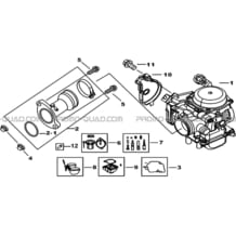 CARBURATEUR pour Tgb all cylinders All years TARGET 325