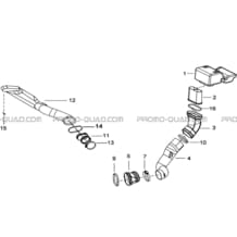 SYSTEME ADMISSION pour Tgb all cylinders All years TARGET 400 425 4X4