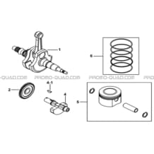 VILEBREQUIN pour Tgb Toutes les cylindrées Toutes les années TARGET 400 425 4X4