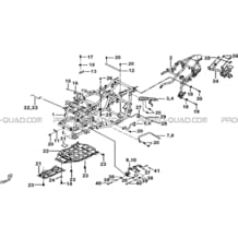 CHASSIS pour Tgb Toutes les cylindrées Toutes les années TARGET 400 425 4X4