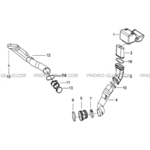 SYSTEME ADMISSION pour Tgb Toutes les cylindrées Toutes les années TARGET 460R 460R-F