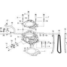 CYLINDRE pour Tgb Toutes les cylindrées Toutes les années TARGET 460R 460R-F