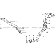 SYSTEME ADMISSION pour Tgb all cylinders All years TARGET 500IRS-F 550IRS GUNNER 550IRS