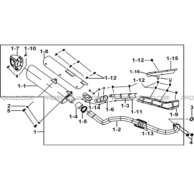 ENSEMBLE ECHAPPEMENT (AVANT 005475 ET APRES 008694)  Tgb  All years all cylinders  Original parts OEMENSEMBLE ECHAPPEMENT (AVANT 005475 ET APRES 008694)  Tgb  All years all cylinders  Original parts OEM