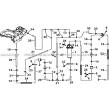 POMPE A CARBURANT (NO SERIE pour Tgb all cylinders All years TARGET 550 IRS 4X4