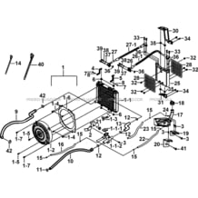 ENSEMBLE REFROIDISSEMENT pour Tgb all cylinders All years TARGET 600