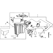 ENSEMBLE FILTRE A AIR pour Tgb all cylinders All years TARGET 600 EPS