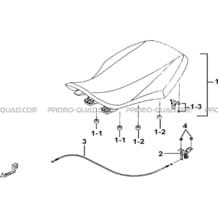SELLE pour Tgb Toutes les cylindrées Toutes les années TARGET 600 EPS