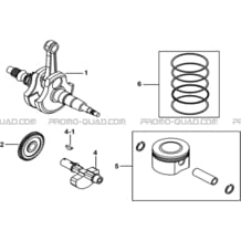 VILEBREQUIN pour Tgb Toutes les cylindrées Toutes les années TARGET 460R 460R-F