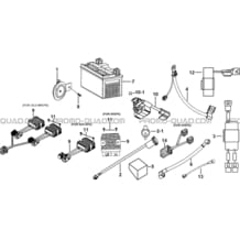 SYSTEME ELECTRIQUE 3 pour Tgb Toutes les cylindrées Toutes les années BLADE 600 LT EPS