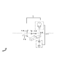 ATTELAGES (OPTION) (FACE AVANT A LED) pour Tgb Toutes les cylindrées Toutes les années BLADE 600 LT EPS