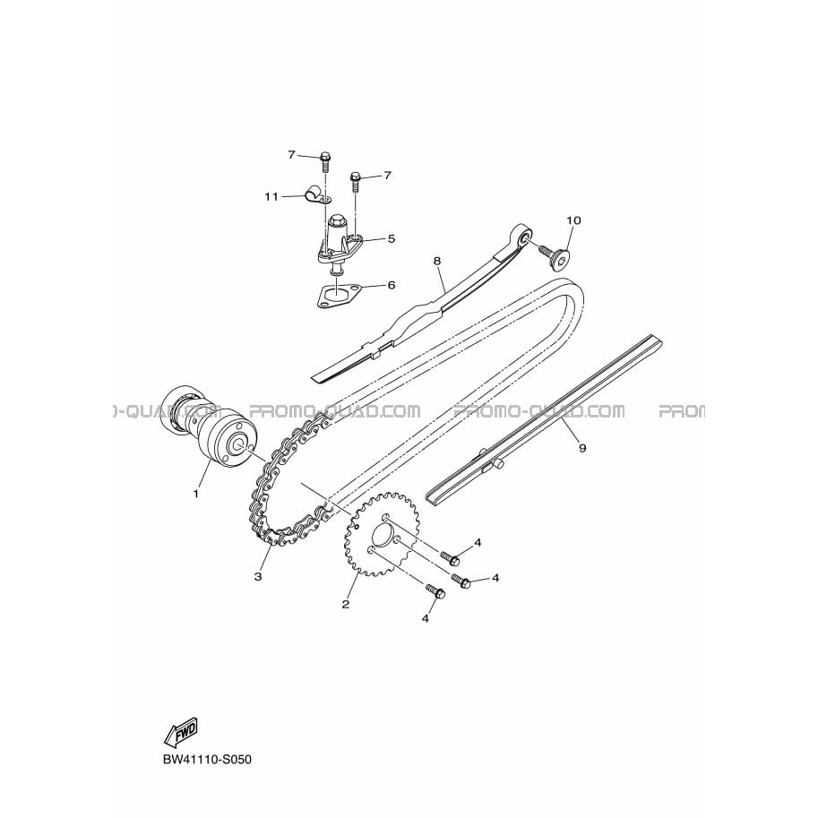 ARBRE A CAMES     CHAINE DE DISTRIBUTION  Yamaha  2020 50  pièces OEMARBRE A CAMES     CHAINE DE DISTRIBUTION  Yamaha  2020 50  pièces OEM
