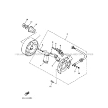 ALLUMAGE pour Yamaha 125 2001 BREEZE YFA1 3FAV RADICAL WHITE
