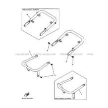 PARE CHOCS pour Yamaha 125 2002 BREEZE YFA1 3FAY RADICAL WHITE