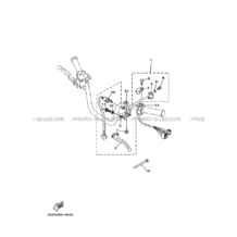 COMMODO     LEVIER pour Yamaha 250 2003 BEAR_TRACKER YFM250 4XEK DOURADO