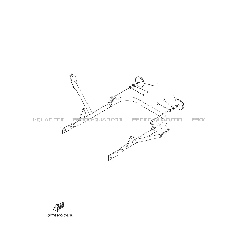 PARTIE ELECTRIQUE 2  Yamaha  2005 350  Original parts OEM