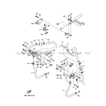 SYSTÃ?ME D'ADMISSION D'AIR AIS pour Yamaha 350 2010 GRIZZLY_2WD GRIZZLY 350 2X4 HOMOLOGATED 38D3 ROMANTIQUE ROUGE