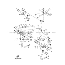 SYSTÃ?ME D'ADMISSION D'AIR AIS pour Yamaha 350 2010 GRIZZLY_4WD GRIZZLY 350 4WD HOMOLOGATED 38P3 ROMANTIQUE ROUGE